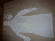 Halloween Ghost Costume Size 8