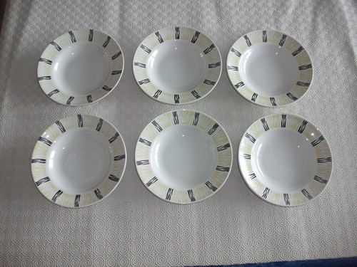Anciennes assiettes plates - 6,