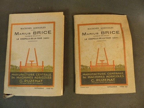 Ancien petit catalogue