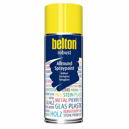 Bombe peinture jaune - peinture,