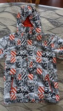 Ensemble ski - manteau Quicksilver et pantalon Wedze enfant taille 14 ans