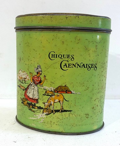 Ancienne boîte publicitaire - ancienne,