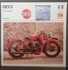 Carte moto DRESCH 500 BICYLINDRE Atlas motorbike