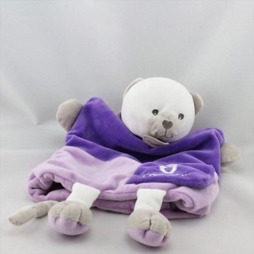 Doudou plat marionnette - , mauve