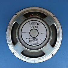 12" Celestion G12-50 Speaker