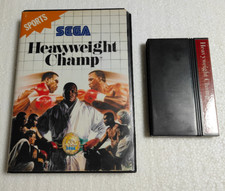 Jeu Heavyweight Champ Master System Sega MS PAL Eur Sans Notice BOXED