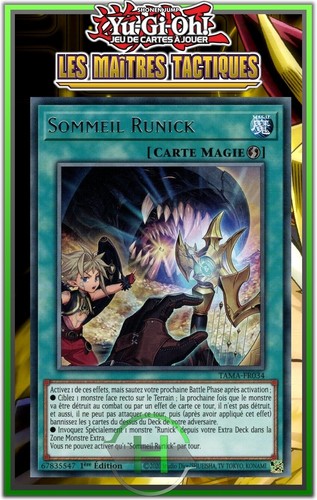 Sommeil runick tama - -, tama-fr034