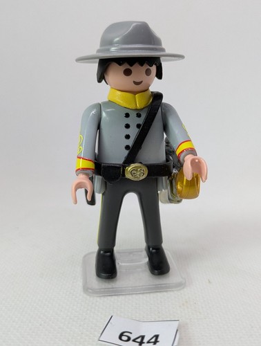 Custom playmobil acw soldat - -,