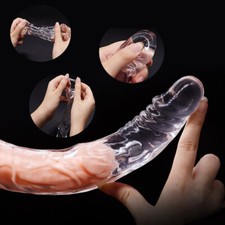 Male-Penis-Extender-Enhancer-Sleeve-Reusable-Condom-Sex-Cock-Enlarger-Dildo-Toys