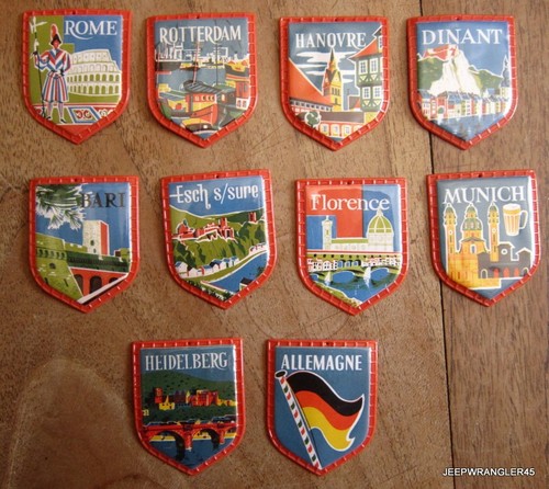 Lot blasons - de, 10