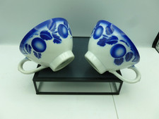 2 Bolées à cidre porcelaine