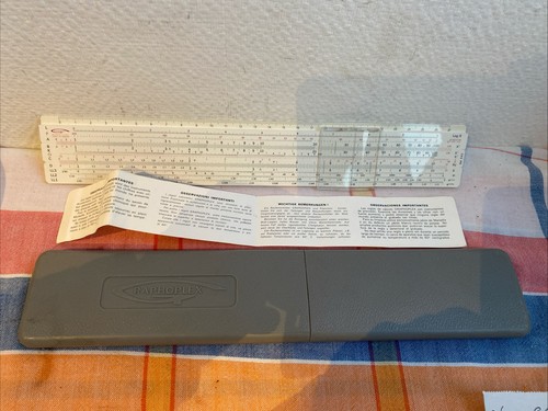 Ancienne règle calcul - de,