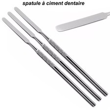 Spatule de mélange de ciment extrémité simple Instruments Laboratoire Dentaire