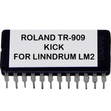 Roland TR909 TR-909 Kick Sound Eprom Pour LINNDRUM LM2 ROM Puce