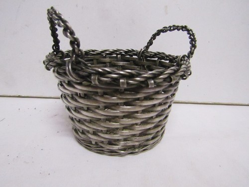 Petit panier corbeille - petit, tresse