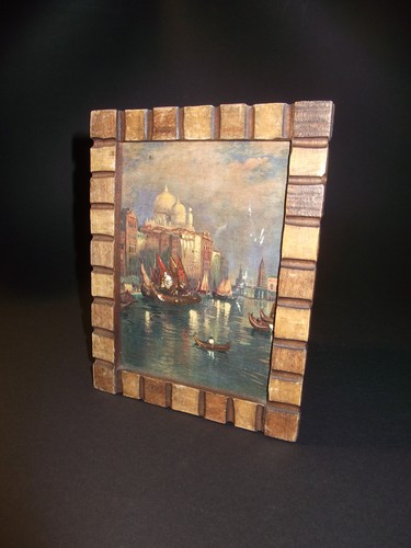 Peinture huile ancienne sur - huile,