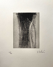 Olivier Debré gravure originale signée art abstrait art abstraction abstract art