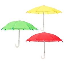  3 Pcs Mini Parapluie Petit Accessoires De Maison Modèle Miniature