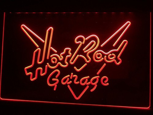 Hot rod garage car - garage,