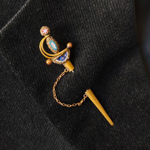Broche broche ancienne micro