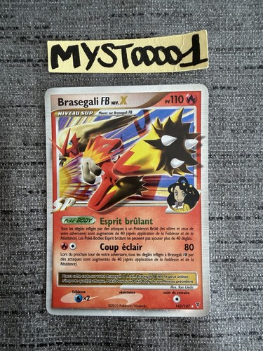 Carte pokémon brasegali - carte, niv