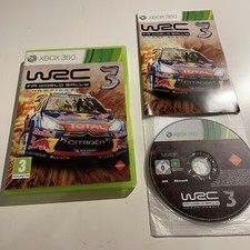 world rally FIA WRC 3 championship XBOX 360 francais
