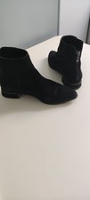 Bottines en daim noir San Marina P 38
