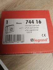 Legrand Mosaic  Variateur push-push  1000w Réf 74416 
