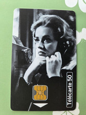 carte téléphonique 50 unités F689A JEANNE MOREAU
