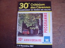 programme CRITERIUM DES