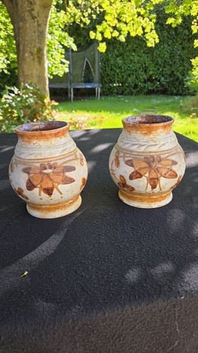 Lot pots faïence vintage - pots,