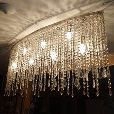 Lustre en cristal de Bohème