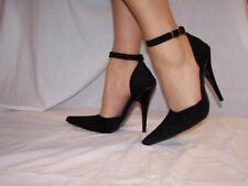 Fait Main Escarpins Daim Bottes Talons 13cm Neuf Bolingier Pologne Taille 42-47