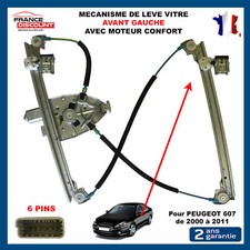 Mecanisme de Leve Vitre Avant Gauche Chauffeur prévu pour 607 HDI V6 2,0 922192
