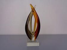Italien Sculpture en Verre De Dante Maretto Art Unica