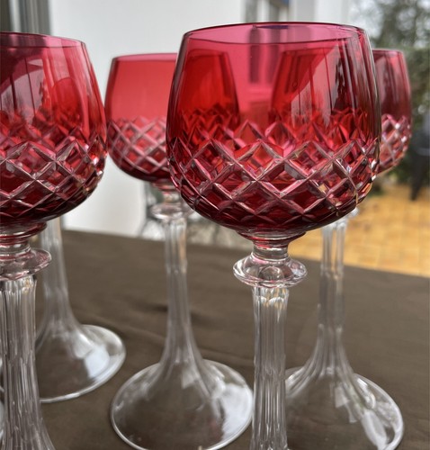 Serie roemer verres vin - a, du