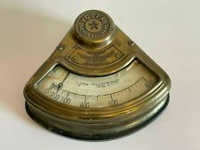 Ancien Voltmètre VOLTA  en laiton  MEYLAN D'ARSONVAL