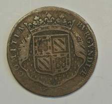 LOUIS XIV  COMITIA BURGUNDIA 1692  peu commun !!