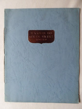 BROCHURE BLACKBURN & GENERAL AIRCRAFT CIRRUS ENGINE UNIVERSAL FREIGHTER GAL.60