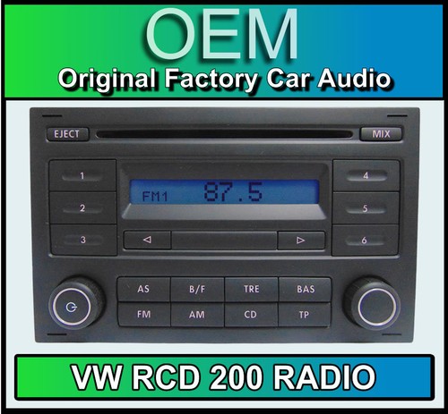 Rcd 200 lecteur - vw,