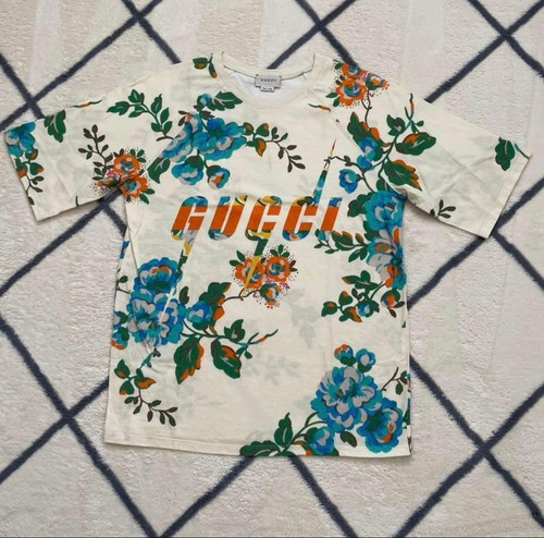 Shirt imprimé floral gucci - t-shirt,