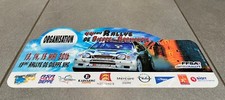 PLAQUE PVC 44EM RALLYE DU PAYS DE DIEPPE FFSA 2016 ASA OPEL ALPINE BERLINETTE
