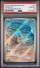 Carte Pokémon Carapuce 170/165 PSA 10 MEW 151 FR