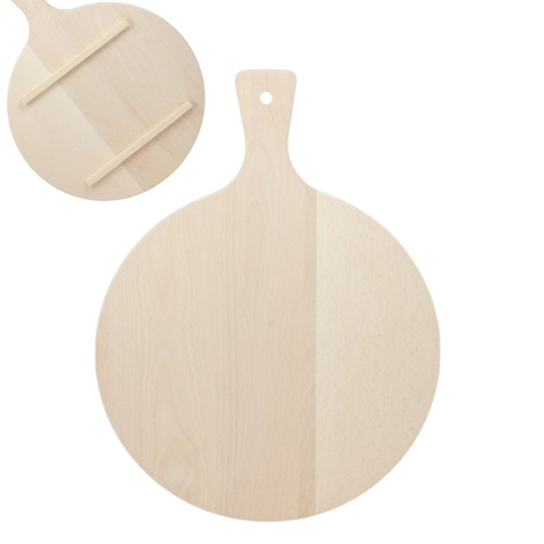 Planche ronde 30cm - bois, hêtre
