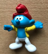 FIGURINE SCHTROUMPF SMURF MAC DONALD 2018 Mac Donald's LE POMPIER 4B