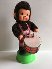 Ancien Jouet vintage  KIKI jouant du tambour automate fonctionne .. 