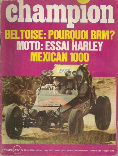 Champion 1971 brm volants - champion,