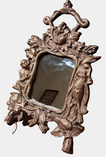 PETIT MIROIR A POSER EN BRONZE