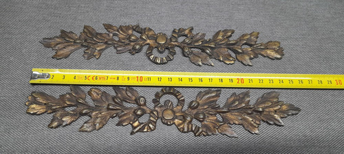 Ancien ornement bronze - en, /