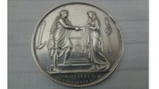MEDAILLE JETON DE MARIAGE